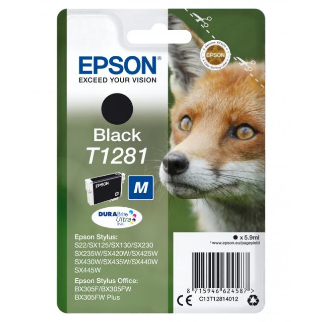 Epson - Fox Cartucho T1281 negro - C13T12814012