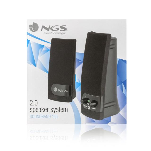 NGS - SB150 altavoz De 1 vía Negro Alámbrico 4 W