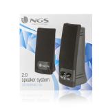 NGS - SB150 altavoz De 1 vía Negro Alámbrico 4 W