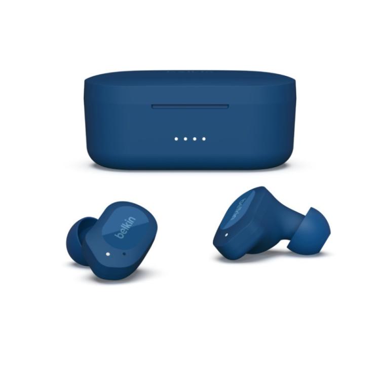 Belkin - SOUNDFORM Play Auriculares True Wireless Stereo (TWS) Dentro de oído Bluetooth Azul