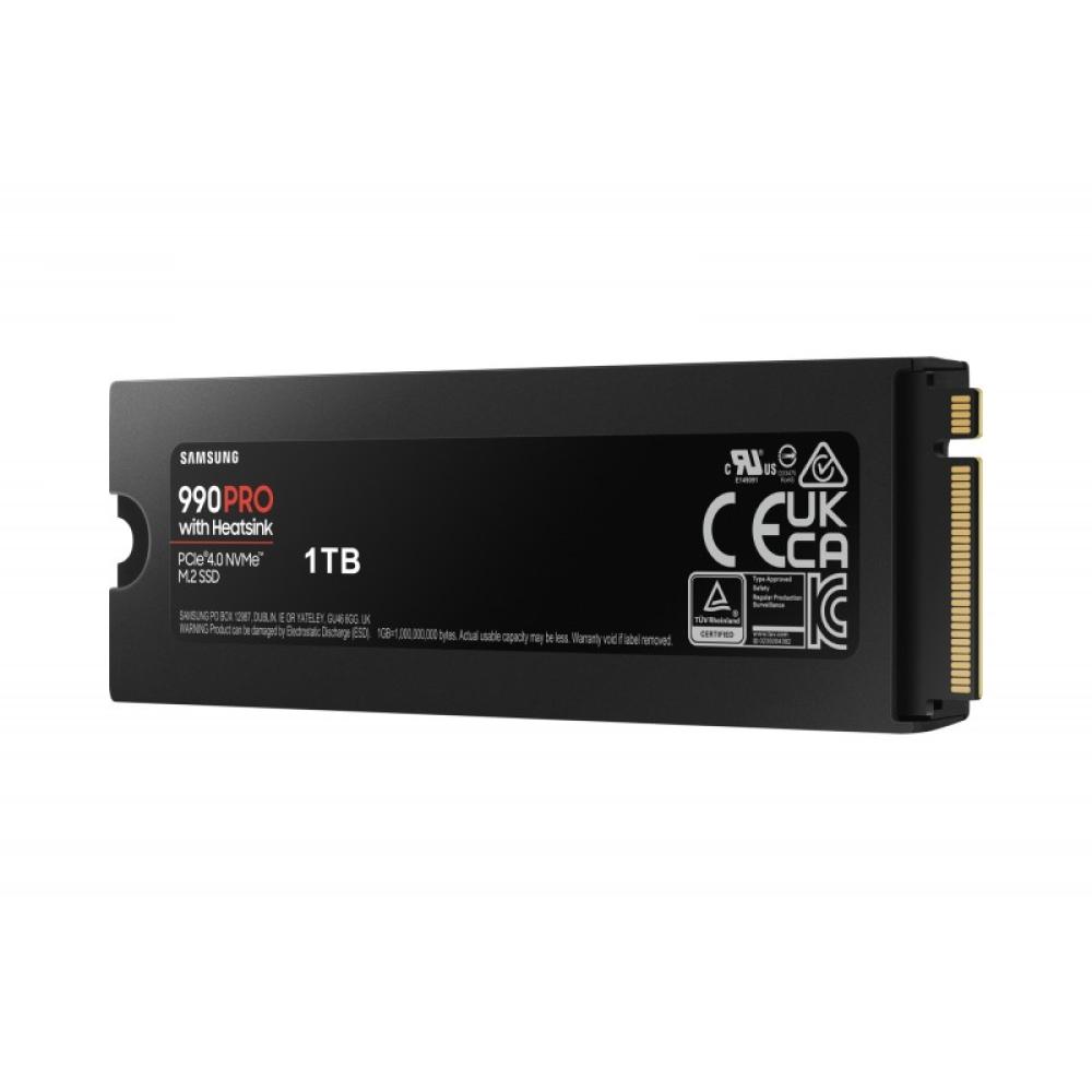 Samsung - 990 PRO 1 TB M.2 PCI Express 4.0 NVMe V-NAND MLC