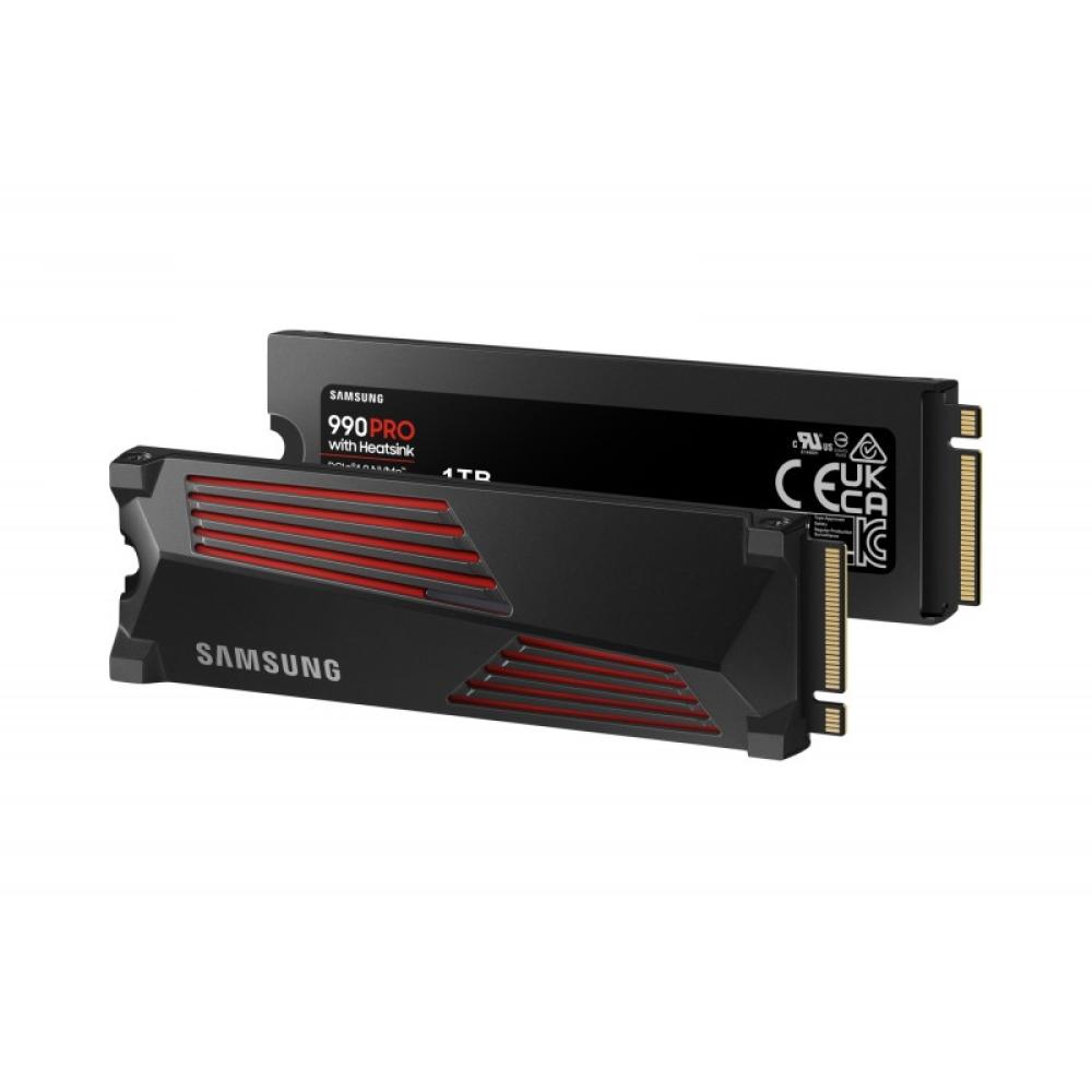 Samsung - 990 PRO 1 TB M.2 PCI Express 4.0 NVMe V-NAND MLC