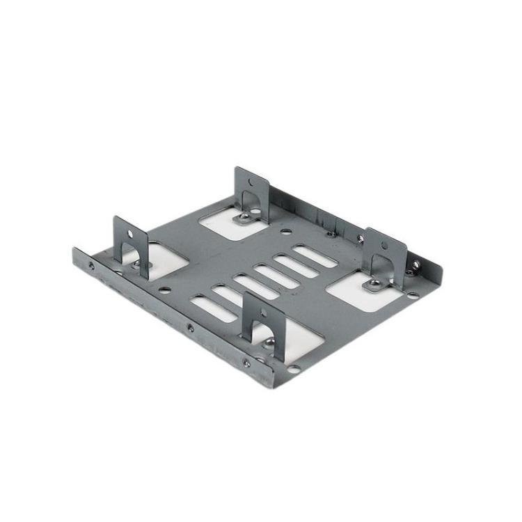 StarTech.com - Bracket Adaptador Bandeja de Montaje 2 Unidades de Disco Duro HDD de 2,5" a Bahía de 3,5 Pulgadas