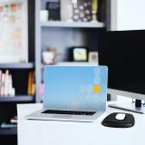 StarTech.com - Alfombrilla de Ratón con Reposamuñecas (17x18x2cm), Alfombrilla de Ratón Ergonómica con Reposamuñecas de Gel y Ba