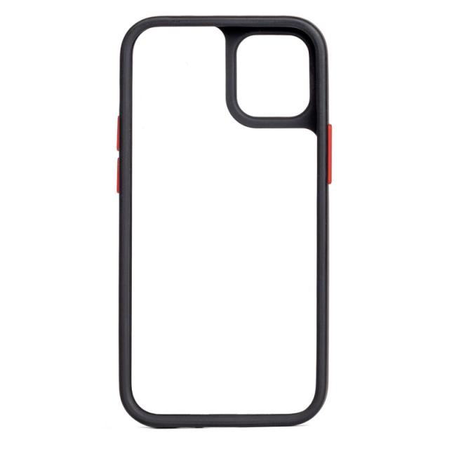 Techair - Classic essential funda para teléfono móvil 15,5 cm (6.1") Negro, Transparente
