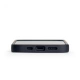 Techair - Classic essential funda para teléfono móvil 15,5 cm (6.1") Negro, Transparente