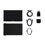 Verbatim - 49591 pantalla para PC 35,6 cm (14") 1920 x 1080 Pixeles Full HD LCD Pantalla táctil Negro