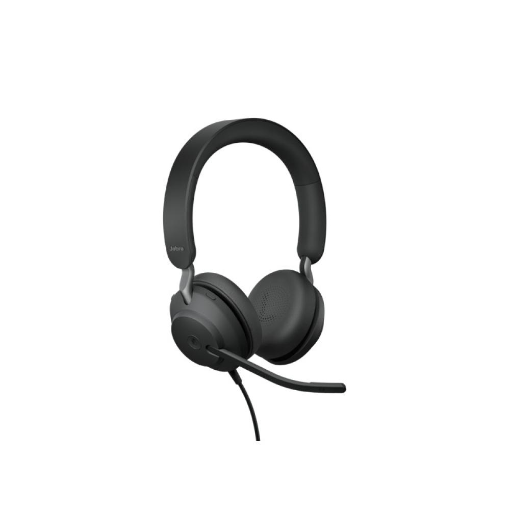 Jabra - Evolve2 40 SE Auriculares Alámbrico Diadema Llamadas/Música USB Tipo C Negro - 24189-999-899