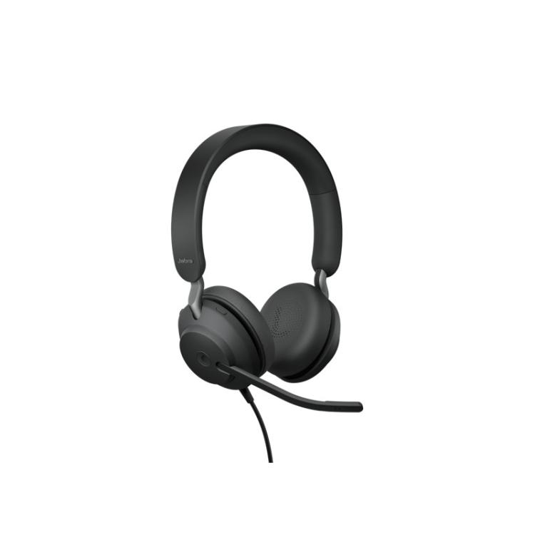 Jabra - Evolve2 40 SE Auriculares Alámbrico Diadema Llamadas/Música USB Tipo C Negro - 24189-999-899