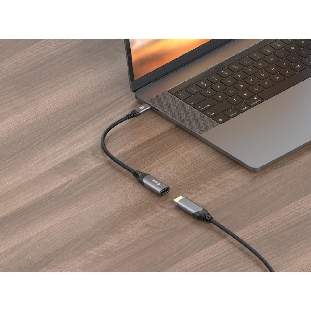 Equip - Adaptador USB-C a HDMI 2.1, 8K/30Hz