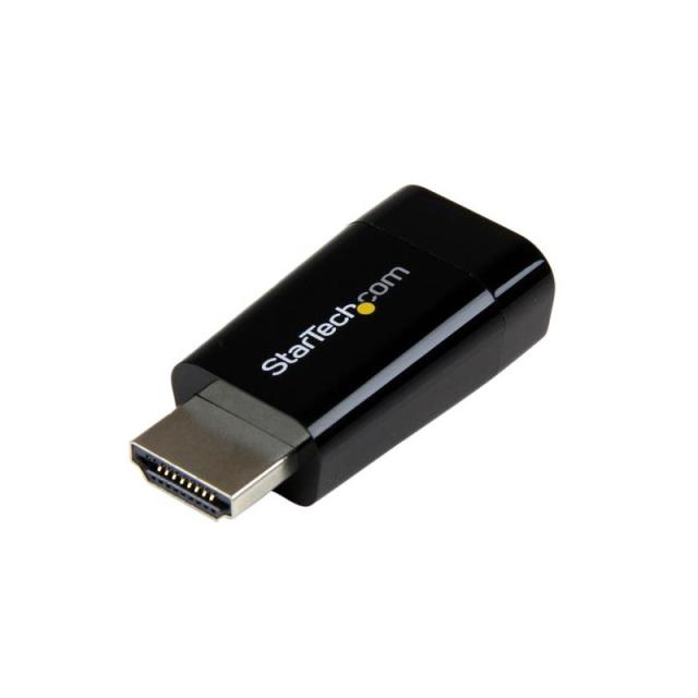 StarTech.com - Adaptador Conversor de Vídeo HDMI a VGA - Convertidor Portátil - DB15 - 1920x1200