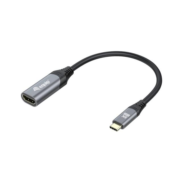 Equip - Adaptador USB-C a HDMI 2.1, 8K/30Hz