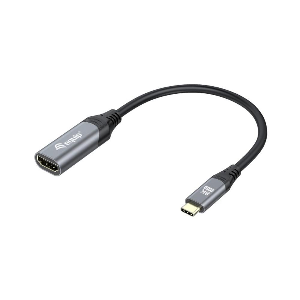 Equip - Adaptador USB-C a HDMI 2.1, 8K/30Hz