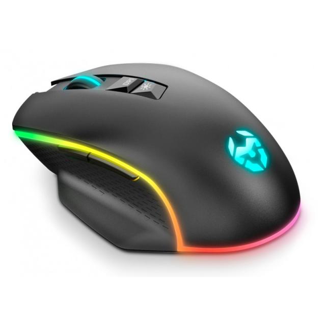 Krom - Keos ratón Juego mano derecha USB tipo A Óptico 6400 DPI