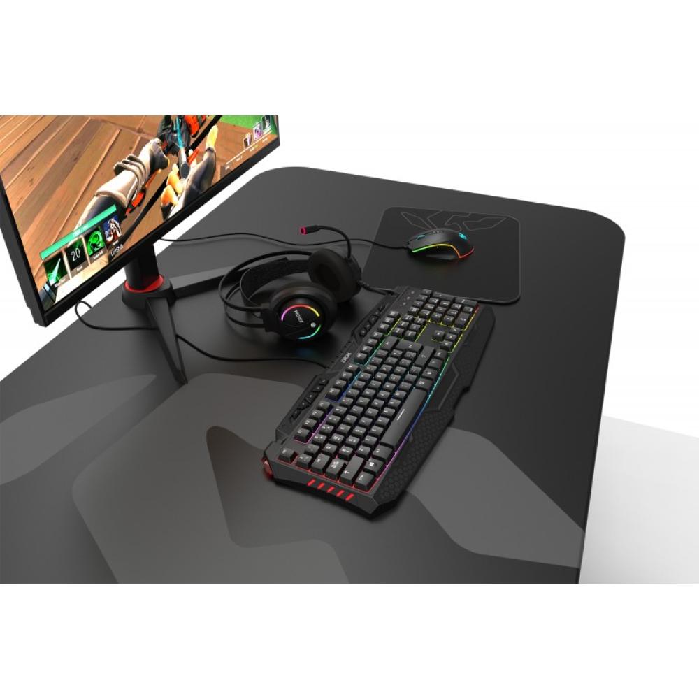 Krom - Keos ratón Juego mano derecha USB tipo A Óptico 6400 DPI