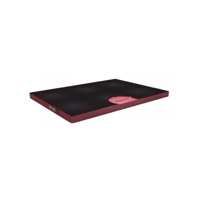 Approx - appNBC05R almohadilla fría 39,1 cm (15.4") Negro, Rojo