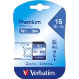 Verbatim - Premium 16 GB SDHC Clase 10