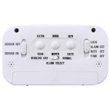 Hama - RC 660 Reloj despertador digital Blanco