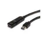StarTech.com - Cable Extensor Alargador USB 3.0 SuperSpeed Activo de 3m - USB A Macho a Hembra - Negro