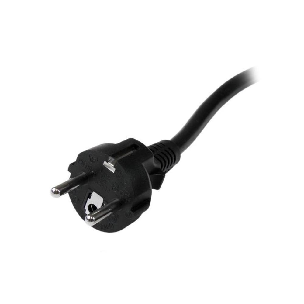 StarTech.com - Cable de 2m de Alimentación de Ordenador, 16AWG, EU Schuko a C19, 16A 250V, Cable de Alimentación de Repuesto, Im