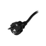 StarTech.com - Cable de 2m de Alimentación de Ordenador, 16AWG, EU Schuko a C19, 16A 250V, Cable de Alimentación de Repuesto, Im