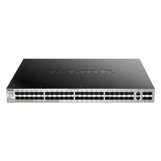 D-Link - DGS-3130-54S/E switch Gestionado L3 10G Ethernet (100/1000/10000) Gris
