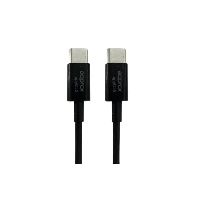 Approx - APPC55 cable USB 1 m USB C Negro