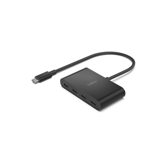 Belkin - AVC018BTBK hub de interfaz USB Tipo C 10000 Mbit/s Negro