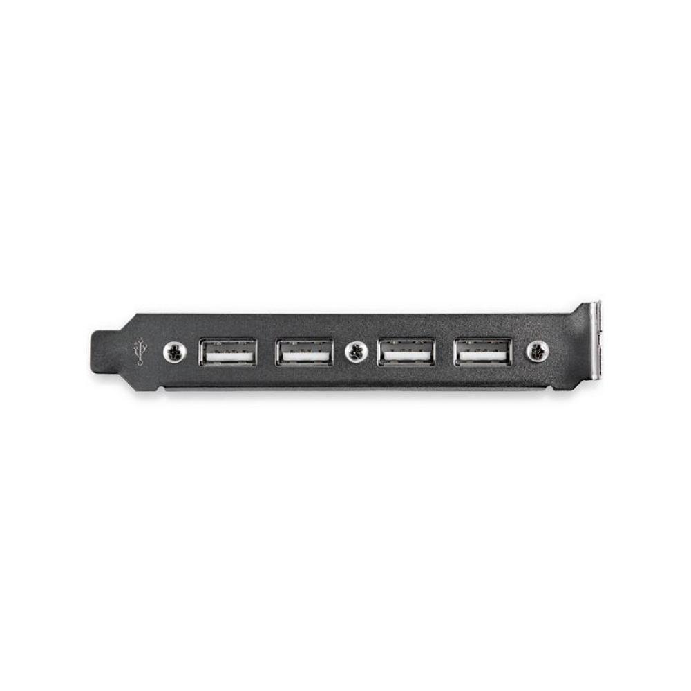 StarTech.com - Cabezal Bracket de 4 puertos USB 2.0 con Conexión a Placa Base 2x IDC10