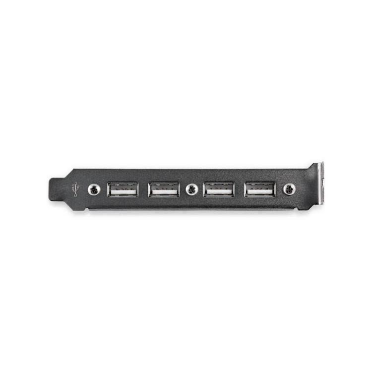 StarTech.com - Cabezal Bracket de 4 puertos USB 2.0 con Conexión a Placa Base 2x IDC10