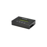 StarTech.com - Clonador y Borrador Autónomo 1:1 para Discos Duros SSDs SATA - con Pantalla LCD - TAA - Independiente del Sistema