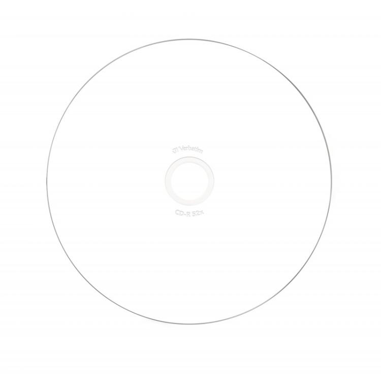 Verbatim - CD-R AZO Wide Inkjet Printable 700 MB 25 pieza(s)