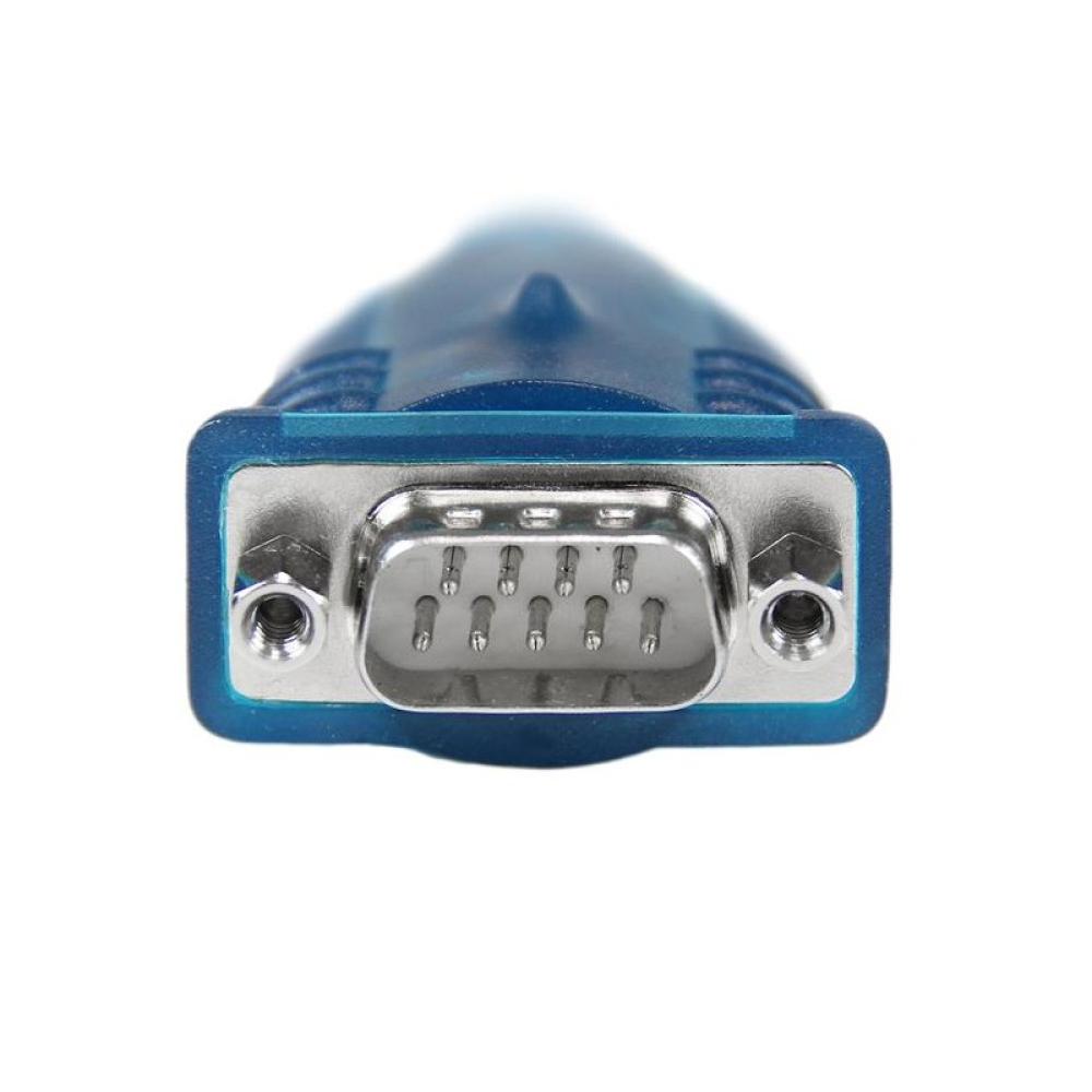 StarTech.com - Cable Adaptador USB a Serie RS232 de 1 Puerto Serial DB9 - Macho a Macho