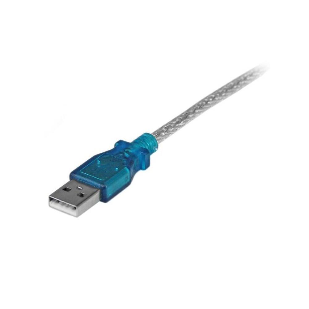 StarTech.com - Cable Adaptador USB a Serie RS232 de 1 Puerto Serial DB9 - Macho a Macho
