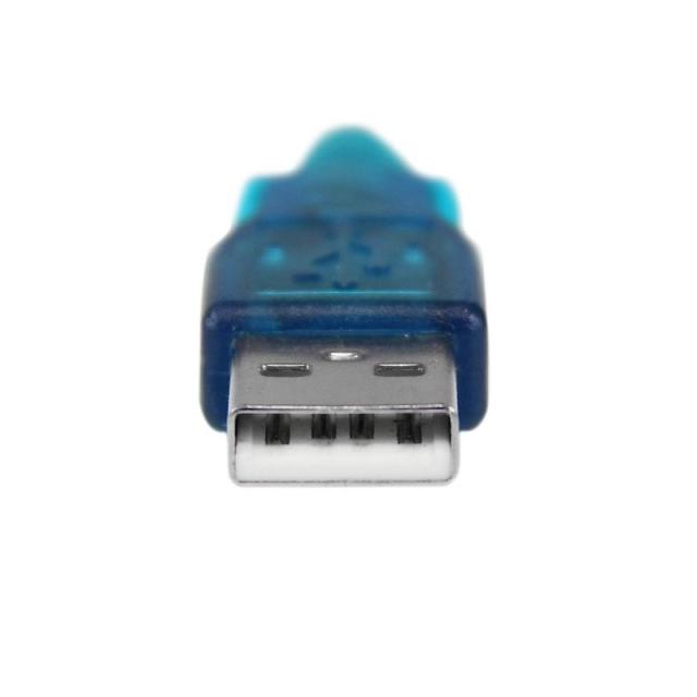 StarTech.com - Cable Adaptador USB a Serie RS232 de 1 Puerto Serial DB9 - Macho a Macho