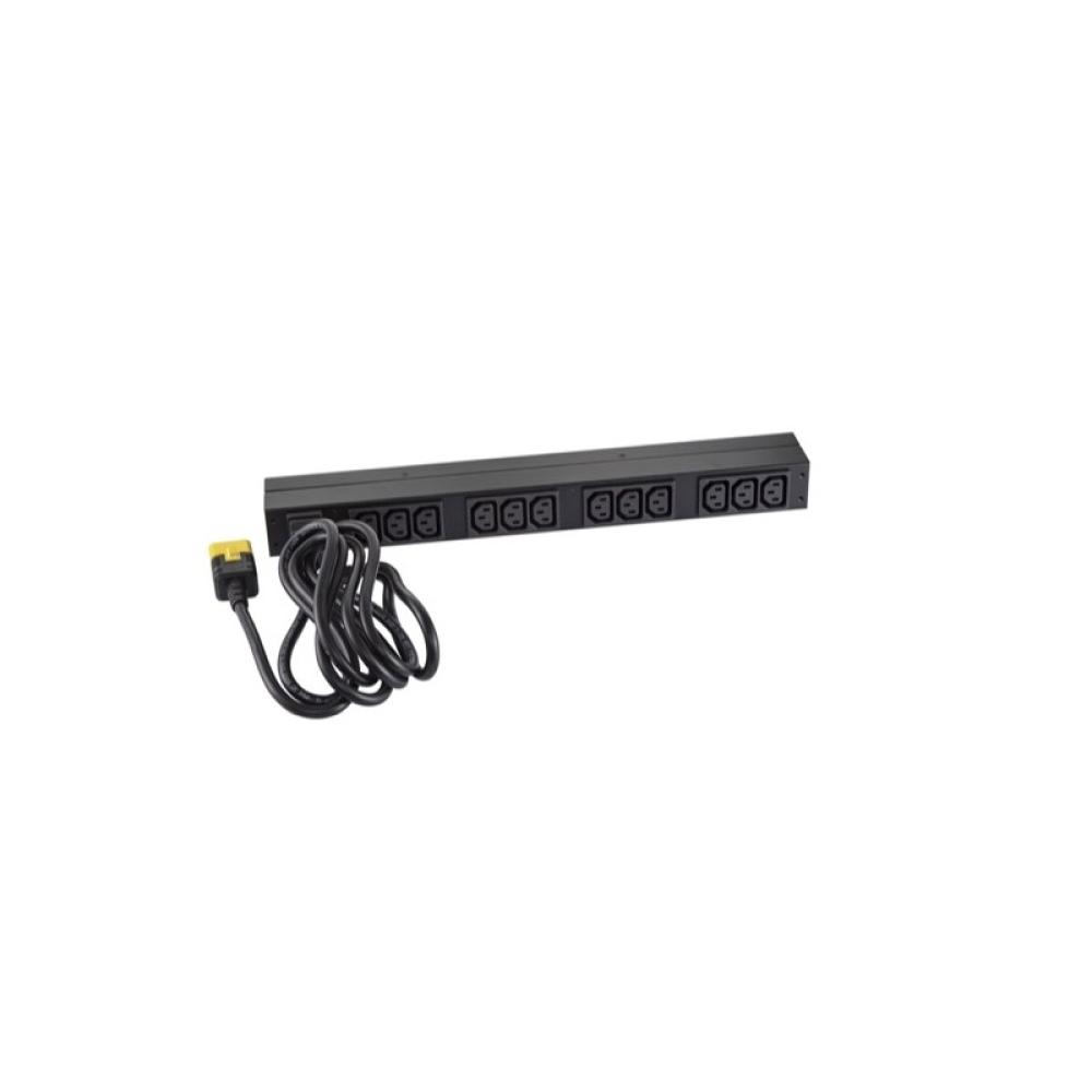 APC - Basic Rack PDU unidad de distribución de energía (PDU) 12 salidas AC 0U/1U Negro