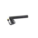 APC - Basic Rack PDU unidad de distribución de energía (PDU) 12 salidas AC 0U/1U Negro