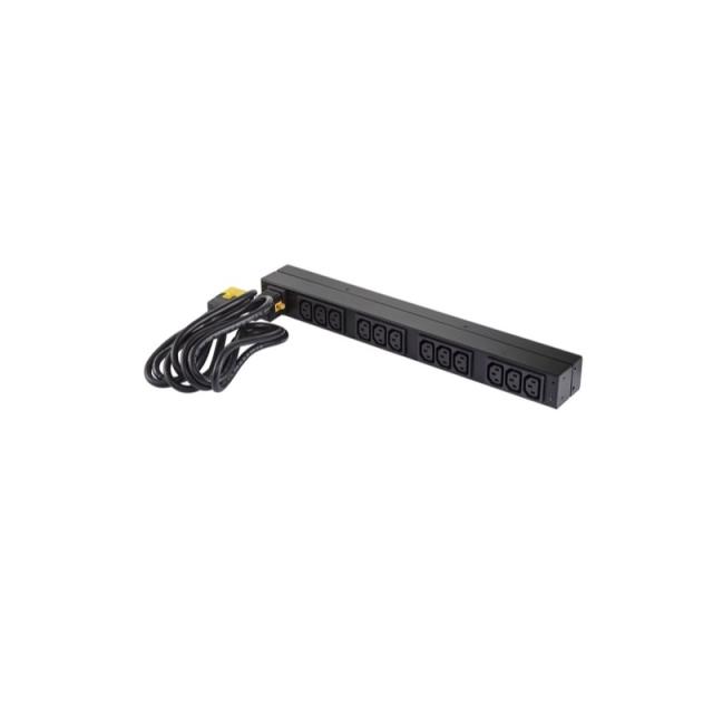APC - Basic Rack PDU unidad de distribución de energía (PDU) 12 salidas AC 0U/1U Negro
