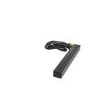 APC - Basic Rack PDU unidad de distribución de energía (PDU) 12 salidas AC 0U/1U Negro