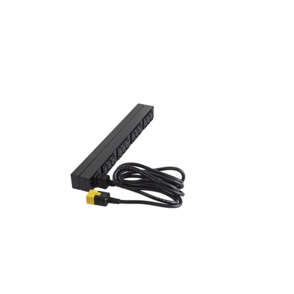 APC - Basic Rack PDU unidad de distribución de energía (PDU) 12 salidas AC 0U/1U Negro