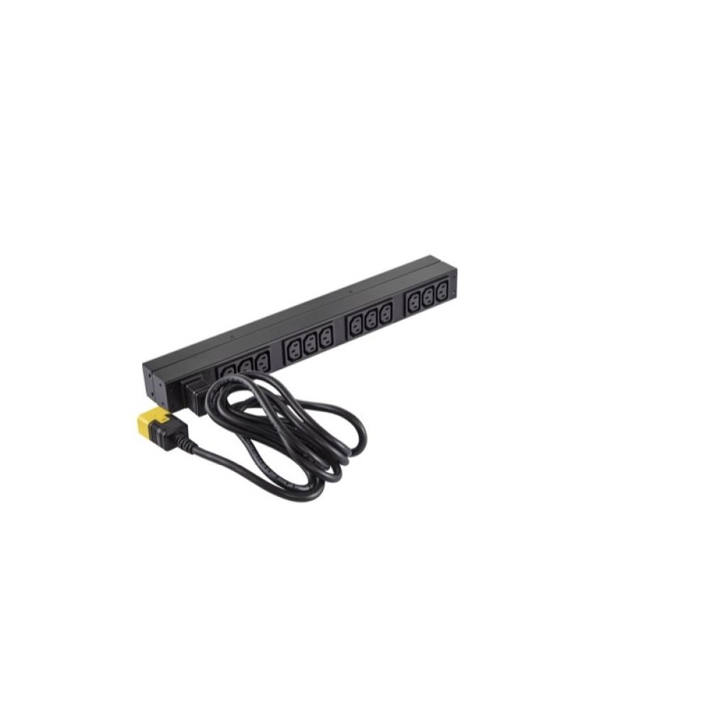 APC - Basic Rack PDU unidad de distribución de energía (PDU) 12 salidas AC 0U/1U Negro