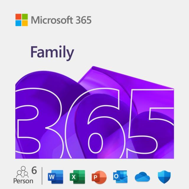 Microsoft - Office 365 Family Office suite 6 licencia(s) Plurilingüe 1 año(s)