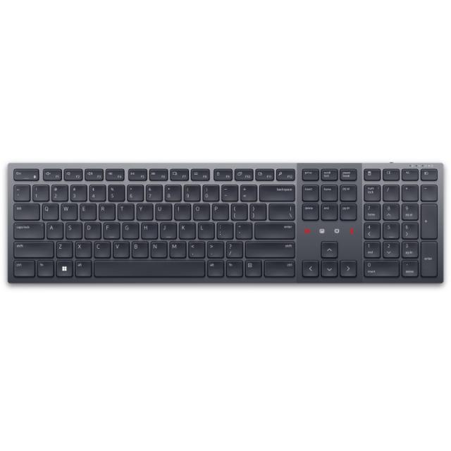 DELL - KB900 teclado Oficina RF Wireless + Bluetooth QWERTY Español Grafito