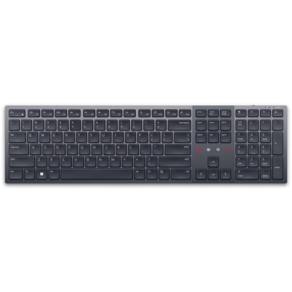DELL - KB900 teclado Oficina RF Wireless + Bluetooth QWERTY Español Grafito
