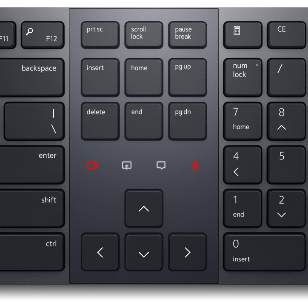 DELL - KB900 teclado Oficina RF Wireless + Bluetooth QWERTY Español Grafito