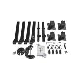 StarTech.com - Brazo de Escritorio para 4 Monitores 2x2 de hasta 27" con Montaje VESA- Soporte Ergonómico con Mástil, Articulado