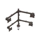 StarTech.com - Brazo de Escritorio para 4 Monitores 2x2 de hasta 27" con Montaje VESA- Soporte Ergonómico con Mástil, Articulado