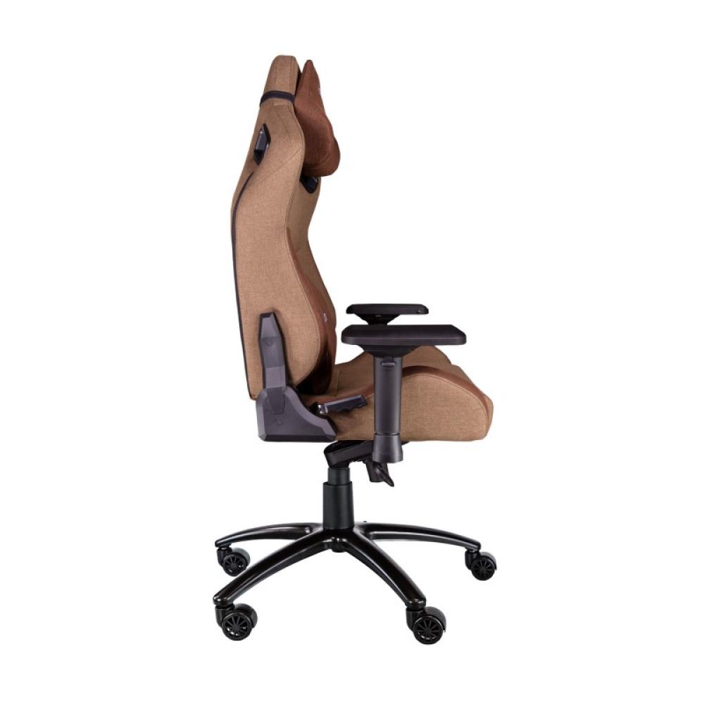 TALIUS - TAL-RAPTOR-BRW silla para videojuegos Silla para videojuegos universal Asiento acolchado tapizado Marrón