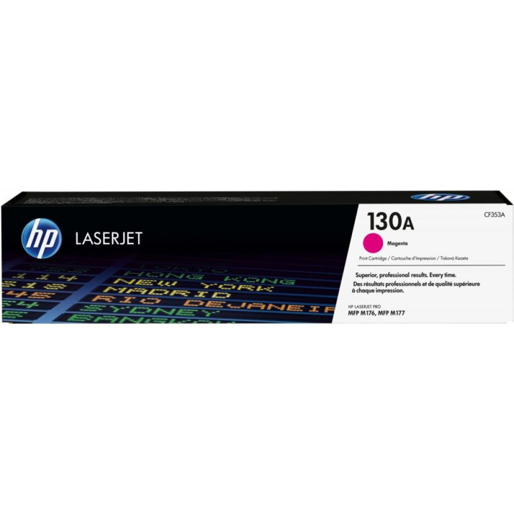 HP - Cartucho de tóner original LaserJet 130A magenta
