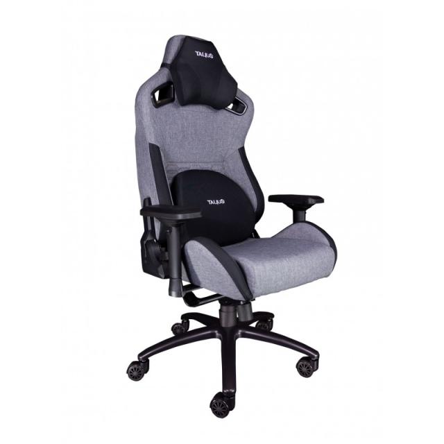 TALIUS - TAL-RAPTOR-GRY silla para videojuegos Silla para videojuegos universal Asiento acolchado tapizado Gris